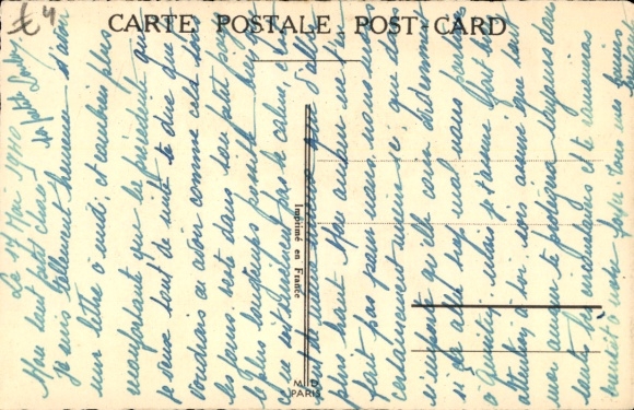 Artist Postcard Bouret, Germaine, two boys playing soldiers