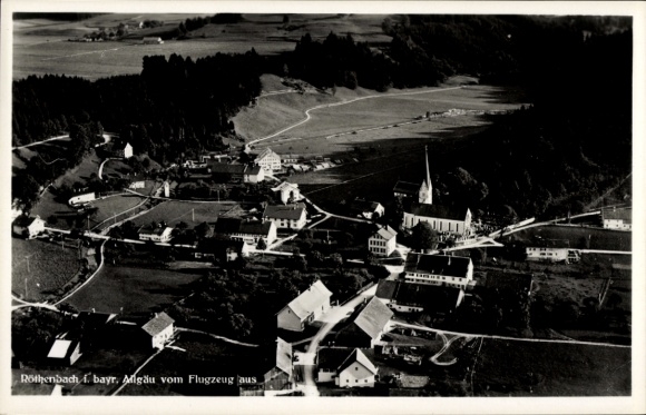 Ak Röthenbach im Allgäu, Luftaufnahme