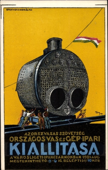 Ak Reklame, Ungarn, Kiallitasa, Azorszavas szövetseg Orszagos es Cepipari