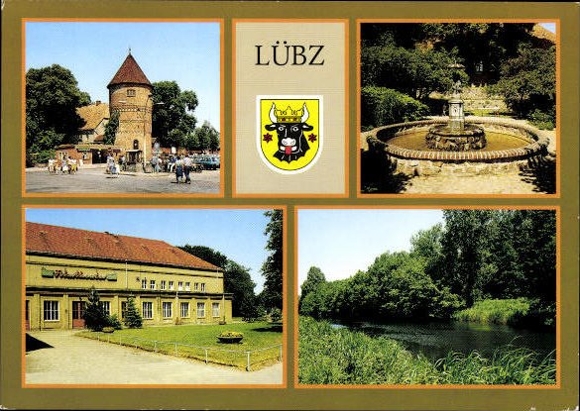 3 old PCs Lübz in Mecklenburg-Western Pomerania, various views