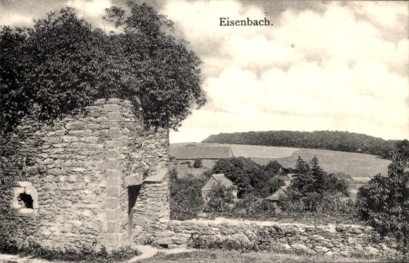 Postcard Lauterbach in Hesse, Eisenbach Castle