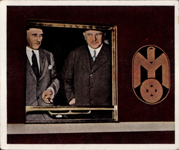 Collector's picture The post-war period No. 191 June 1932 Start of office v. Papen, v. Neurath, departure to Lausanne