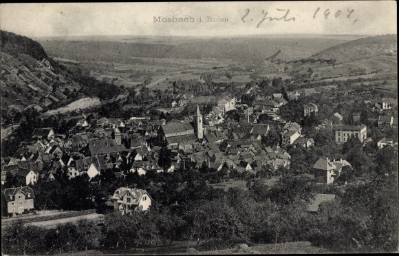 KP Mosbach am Odenwald, widok całości wsi