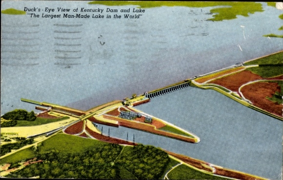 Ak Kentucky VS, Kentucky Dam, meer