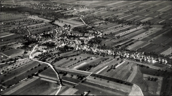 Foto Leiselheim Worms am Rhein, Fliegeraufnahme