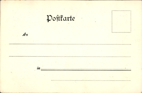 Postcard Aschering Pöcking am Starnberger See Upper Bavaria, Tutzing, Bismarck Tower