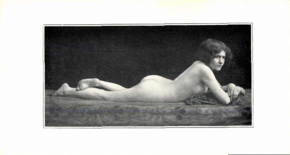 Art Nouveau Album "WITHOUT FASHION" 20 FEMALE NUDE STUDIES FROM NATURE IN HELIOGRAVURE FOR ARTISTS