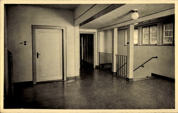 Postcard Springe am Deister, school camp Realgymnasium