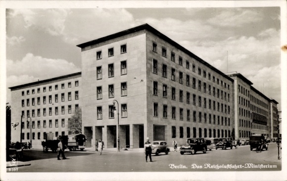 Postcard Berlin, Reich Air Ministry