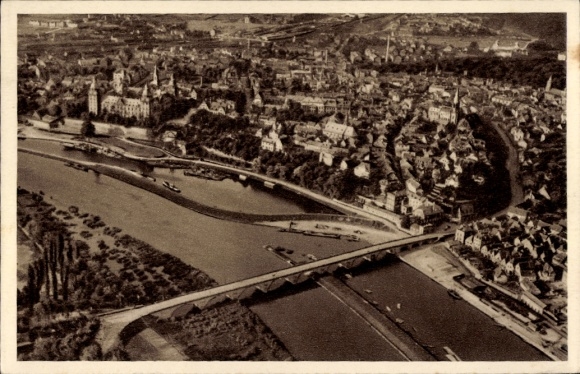 KP Aschaffenburg Dolna Frankonia Bawaria, zdjęcie lotnicze, WHW Das schöne Niemcy 167