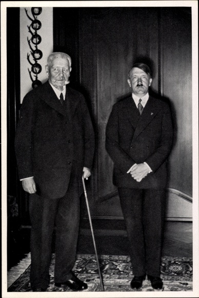 Collective picture Reich Chancellor Adolf Hitler, Reich President Paul von Hindenburg, collective work 15 picture 133