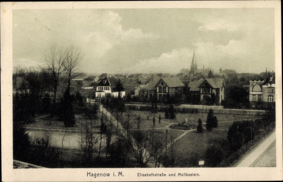 KP Hagenow w Meklemburgii, Elisabethstrasse, Moltkestein