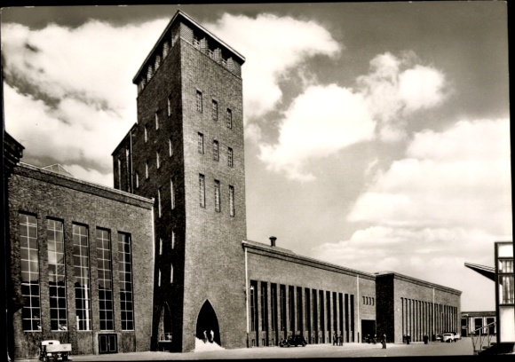 Postcard Berlin Neukölln, Berliner Kindl Brewery, Brewery