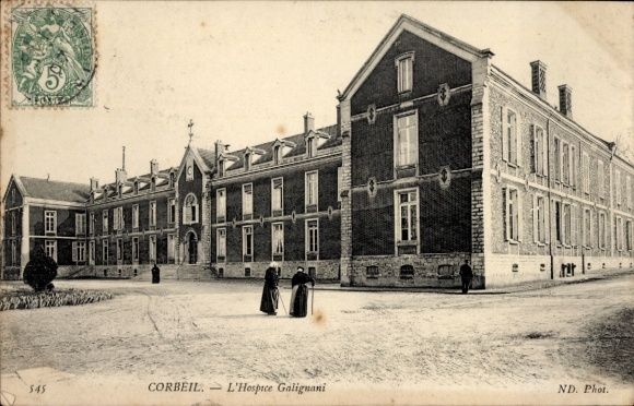 CPA Corbeil Essonne, L'Hospice Galignani