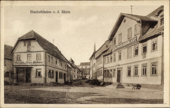 KP Bischofsheim przed Dolną Frankonią Rhön, Gasthof zur Rhönlust
