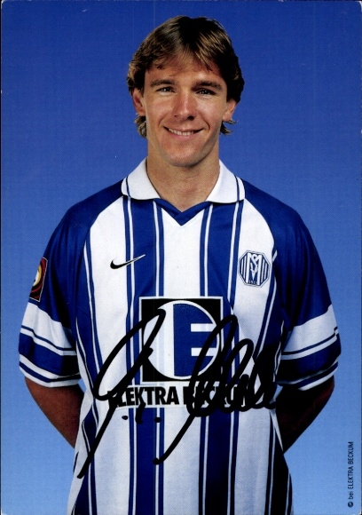 Autogrammkarte Fußballer Markus von Ahlen, SV Meppen, Autogramm