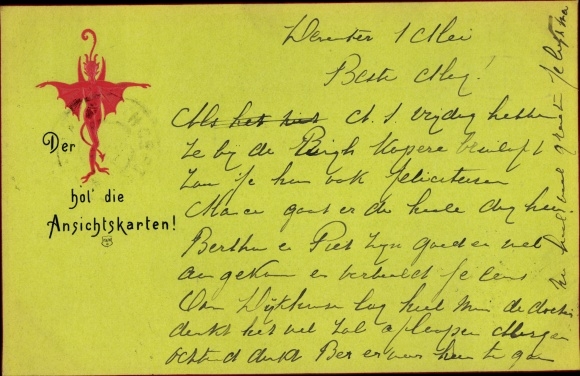 Postcard The devil get the PCs