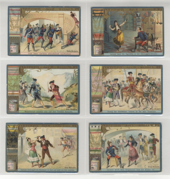 Liebig Bilder Serie A 292 Carmen 1895