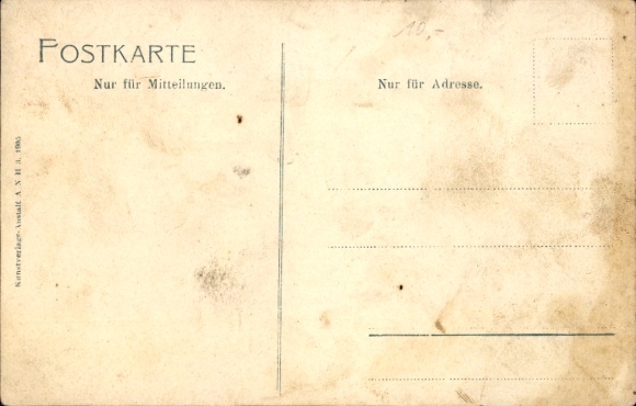 Ansichtkaart Hamburg Borgfelde, kerk