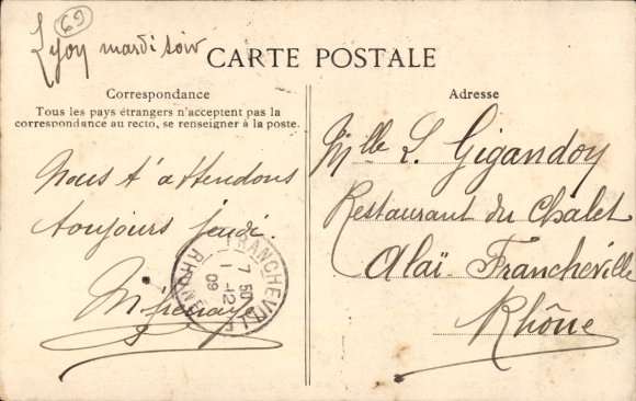 Postcard Madame Steinheil Devant La Cour D'Assises, Court Hearing