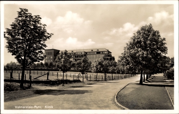 Postcard Volmarstein Wetter on the Ruhr, clinic