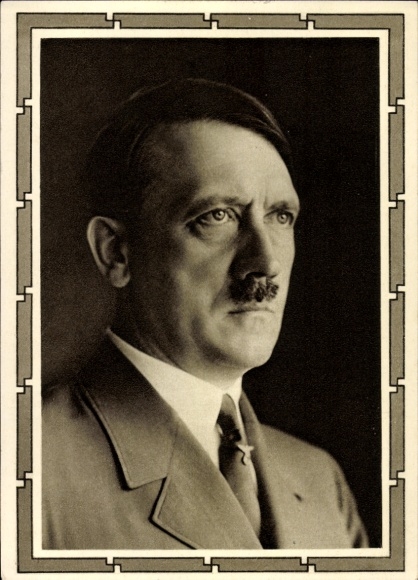 Ganzsachen Ak Führer und Reichskanzler Adolf Hitler, Portrait