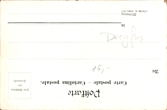 CPA Dreyfus a l'Ile du Diable Lettre de France