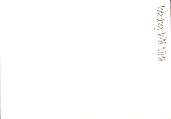 Autograph card footballer Rainer Brauer, VfB Oldenburg, autograph