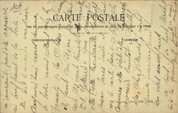 Postcard Clichy Hauts de Seine, Atelier du Printemps