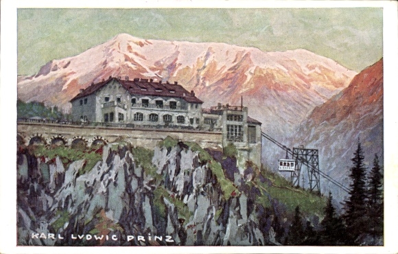 Artysta KP Prinz, Karl Ludwig, Dolna Austria, stacja górna Raxbahn