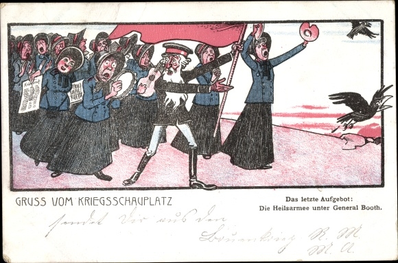 Artist PC Kriegsschauplatz, The Last Contingent, Salvation Army under General Booth