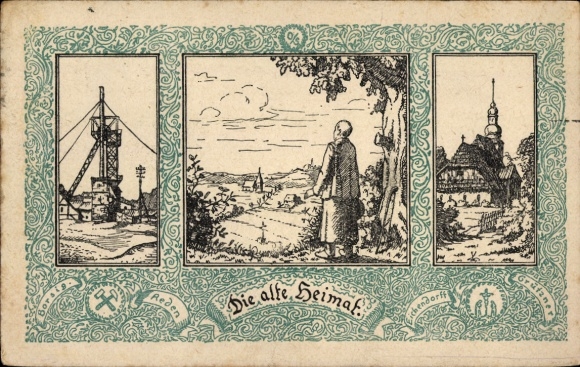 Artist PC Silesia, The Old Homeland, Mine, Church, Borsig, Eichendorff, Voting Card