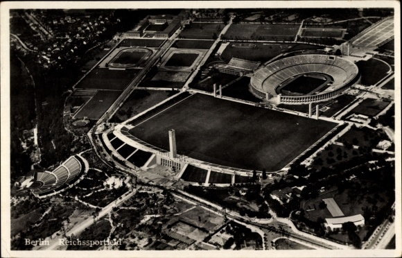 PC Berlin Charlottenburg Westend, Reichssportfeld, aerial photo