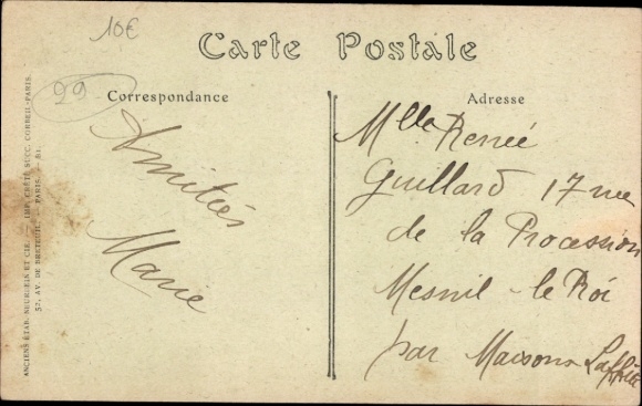 CPA Morlaix Finistère, Le Bassin et la Manufacture des Tabaes, Sortie des Cigarières