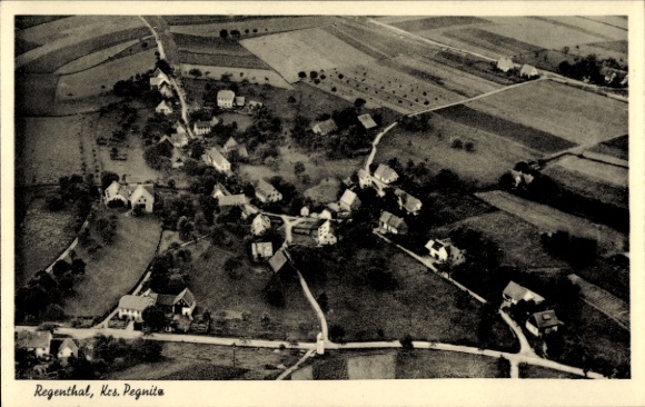 Ak Regenthal Pottenstein in Opper-Franken, luchtfoto