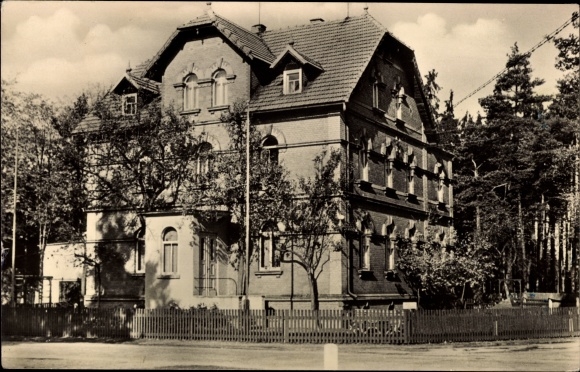 Postcard Schönberg in Saxony, company vacation home Maxim Gorki