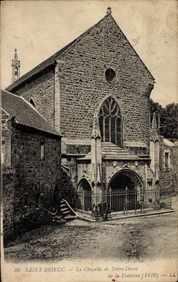 KP Saint Brieuc Côtes d'Armor, kaplica Notre-Dame de la Fontaine