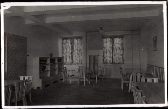 Foto Ak Schniegling Nürnberg in Mittelfranken Bayern, Jungvolkführerschule, HJ, Leseraum