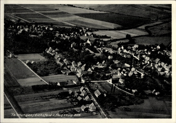 Szkolenia KP w Eichsfeld w Turyngii, zdjęcie lotnicze