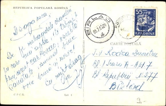 Postcard Roșiori Roșiori de Vede Rumänien, Gara, Bahnhof