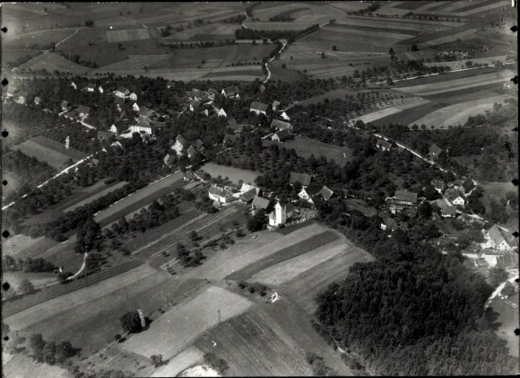 Postcard Althengstett in the Black Forest Württemberg, 9 km NE Ueberlingen