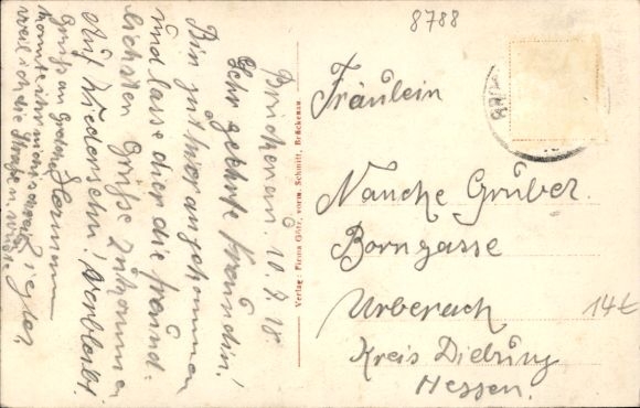 Postcard Bad Brückenau in Sinntal Lower Franconia, Siebener Sprudel