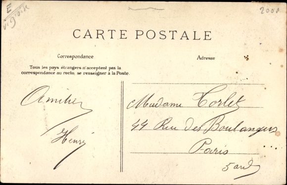 Postcard Eaubonne Val-de-Oise, The Great Washhouse