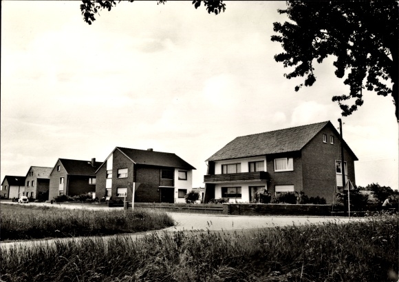 Postcard Varrel in Lower Saxony, Lohfeld settlement