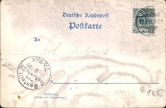 Postwaardestuk Ak PP 9 F 7 06, Berlijn, brouwerij Pfefferberg