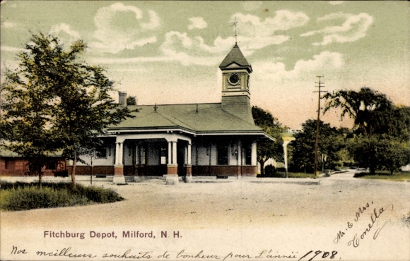 PC Milford New Hampshire VS, Fitchburg Depot