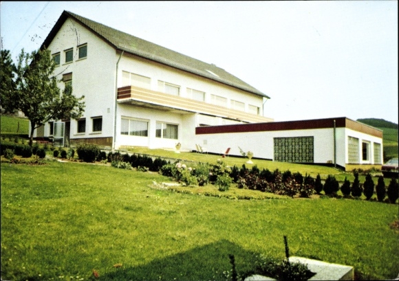 Postcard Wattenbach Söhrewald in Hesse, Gasthof Zum Söhrewald, Welleröder Straße 22