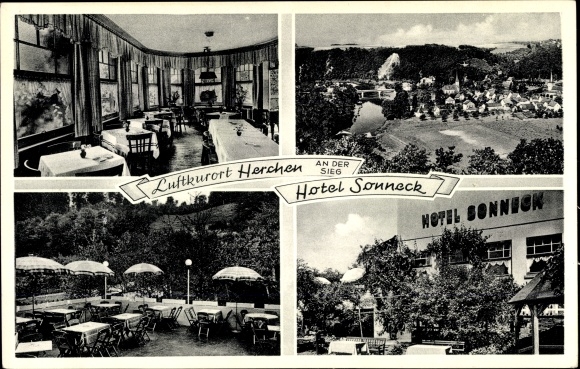 PC Herchen Windeck on the Sieg, general view, Hotel Sonneneck