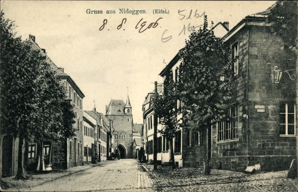 PC Nideggen in the Eifel, street section