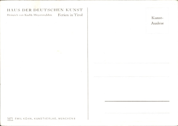 Artist Postcard by Kralik Meyerswalden, Heinrich, Holidays in Tyrol, Boys, HDK